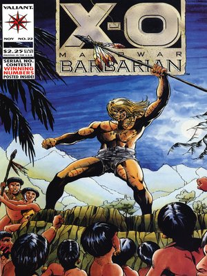 cover image of X-O Manowar (1992), Issue 22